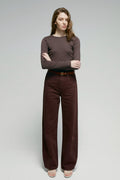 Hey Joanie Slope Curve Jeans HJ039 in light wash denim, showcasing their high-waisted fit and classic five-pocket style.