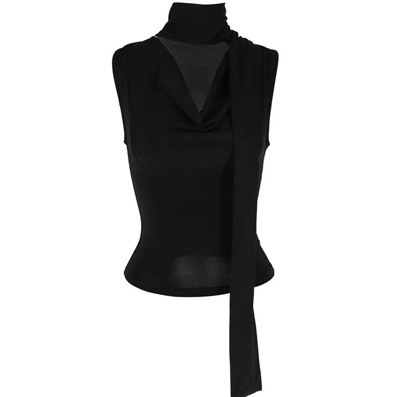 Women's V-Neck Knitted Tank Top